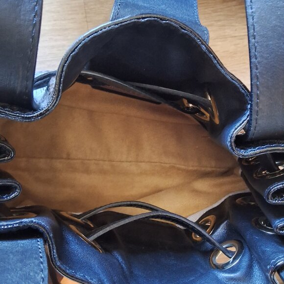 Jimmy Choo Ramona Patent Leather Shoulder Bag - Picture 5 of 6